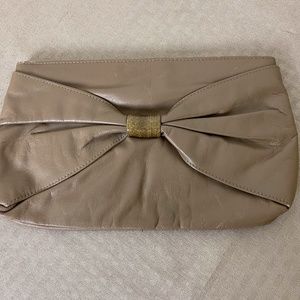 Vintage Tan Clutch from the 80"s